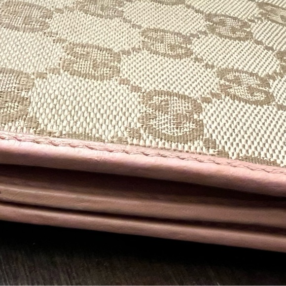 pre-loved Gucci Python Canvas GG Wallet - Picture 15 of 15